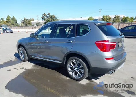 2017 BMW X3 Sdrive28I из США, поврежденный, VIN 5UXWZ7C50H0V86306